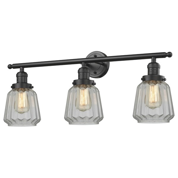 Innovations Lighting 3 Light Vintage Dimmable Led Bathroom Fixture 205-OB-G142-LED